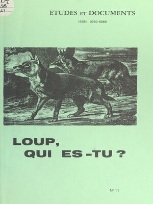 cover image of Loup, qui es-tu ?